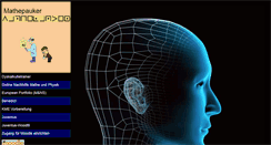 Desktop Screenshot of mathepauker.com