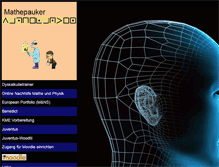 Tablet Screenshot of mathepauker.com